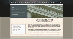 Desktop Screenshot of hhhlawyers.com